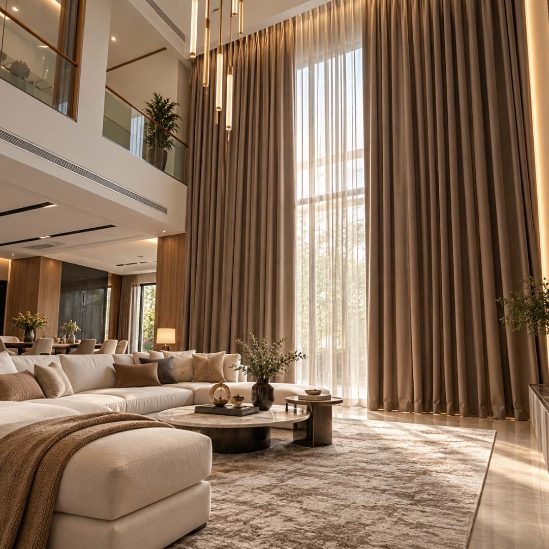 Double Volume Curtain
